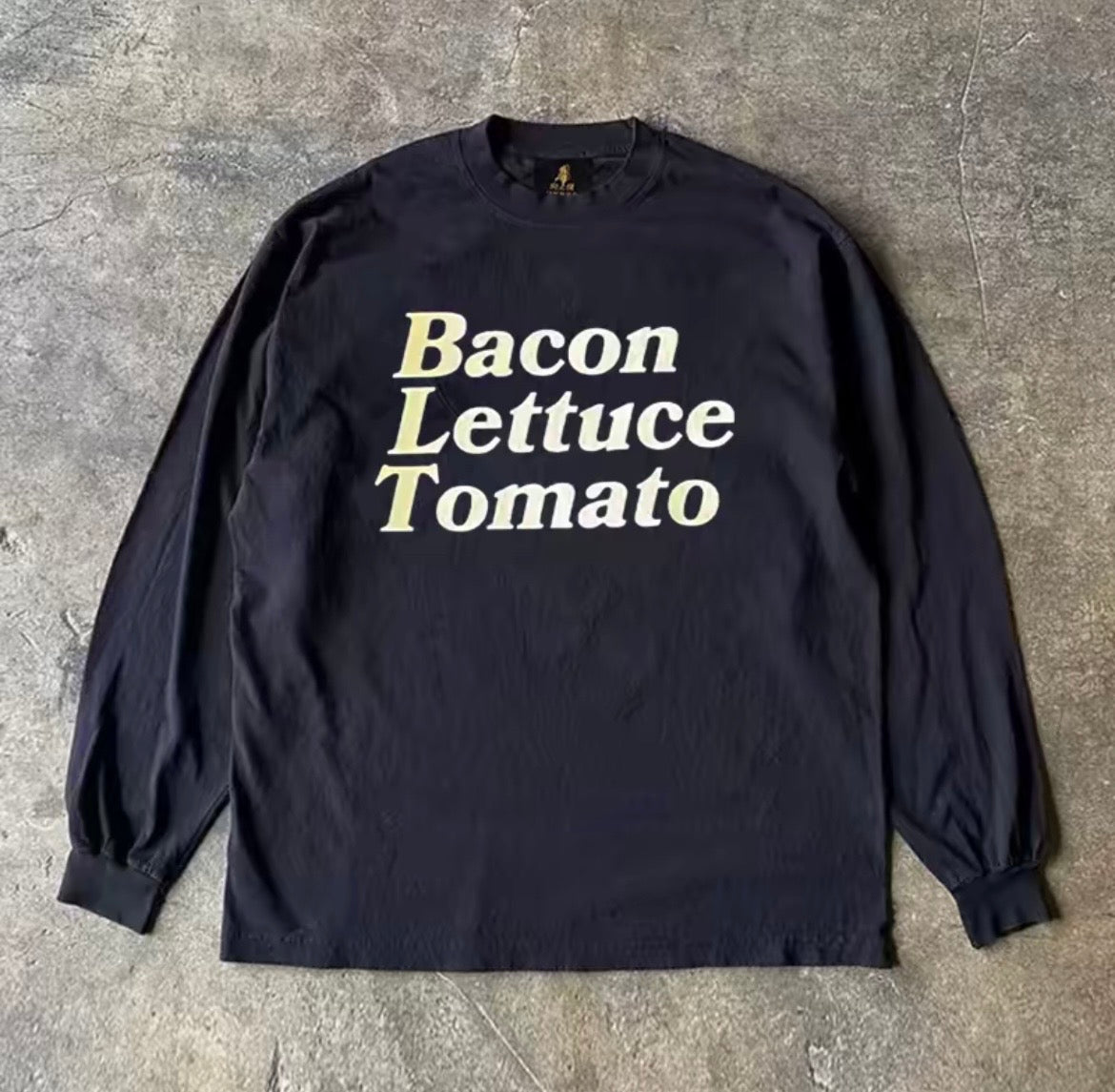 Typography Long Sleeve T-Shirt