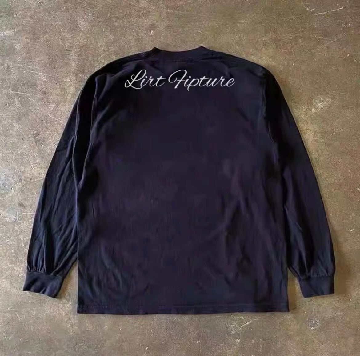 Elegant Lettered Long Sleeve T-Shirt