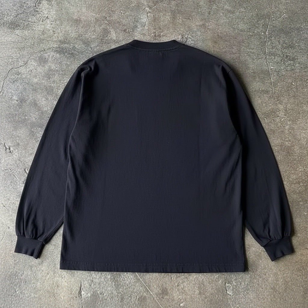 Line Graphic Loose Long Sleeve T-Shirt