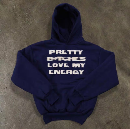 Glitch Message Logo Heavyweight Hoodie