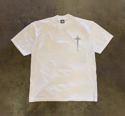 Sharp Cross   T-shirts
