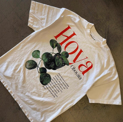 Hoya Botanical Print T-shirts