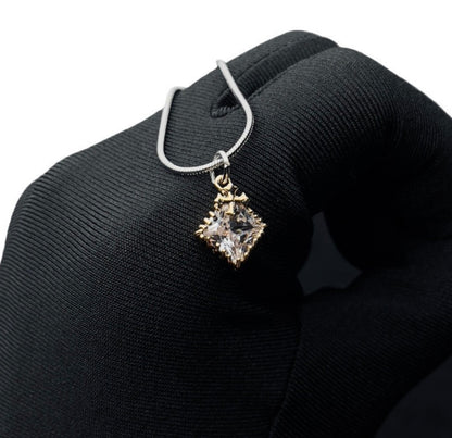 Stone Pendant Chain Necklace