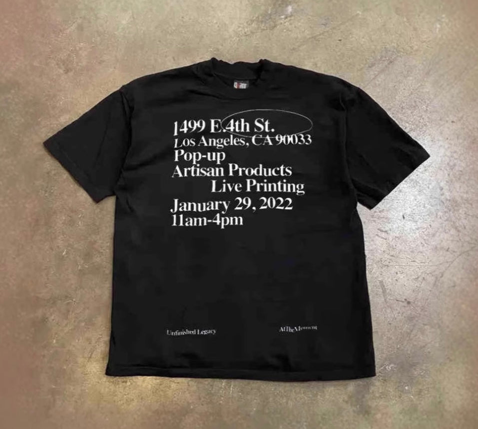 Artisan Live Printing T-Shirt