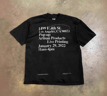 Artisan Live Printing T-Shirt