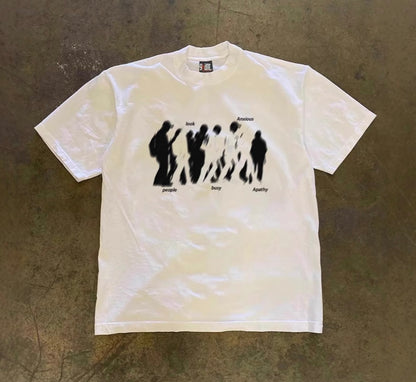 Fuzzy Shadow Graphic T-Shirt