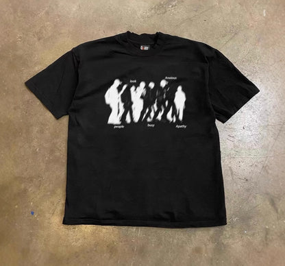 Fuzzy Shadow Graphic T-Shirt