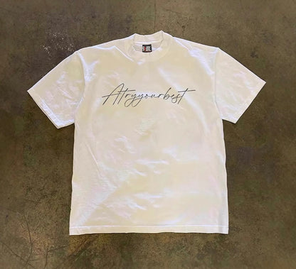 Lettering Clean Logo T-Shirt