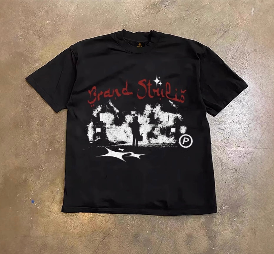 Grunge Script Photo T-shirts