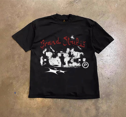 Grunge Script Photo T-shirts