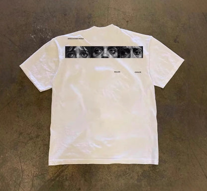 Retro Sketch Photo T-Shirt