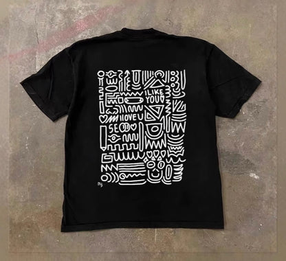 Pop Art Graphic T-Shirt