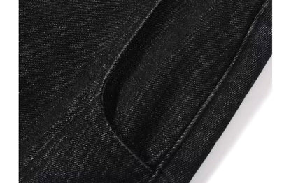 Dark Wash Wide Denim Pants