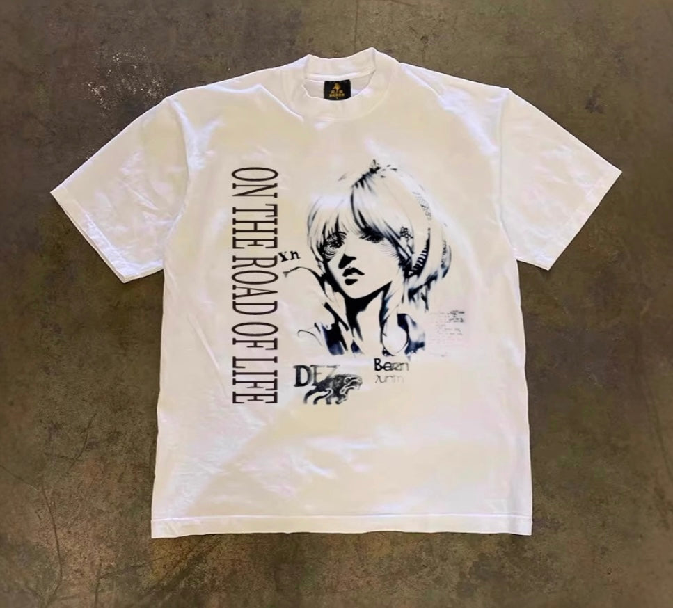 Retro Girl Vintage T-shirts
