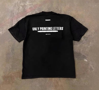 Grunge Lettering Logo T-shirts