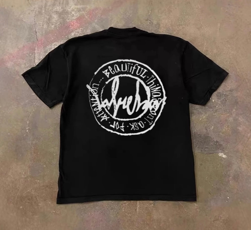 Retro Street Circle Logo T-shirts