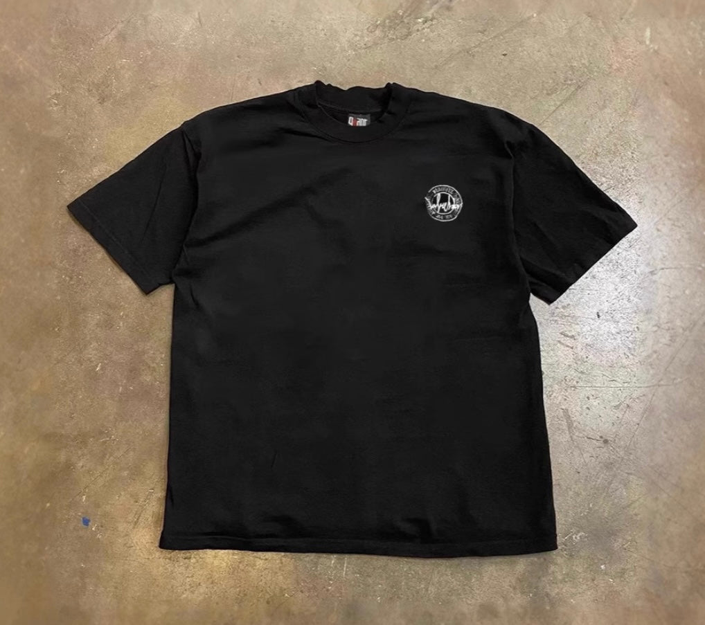 Retro Street Circle Logo T-shirts
