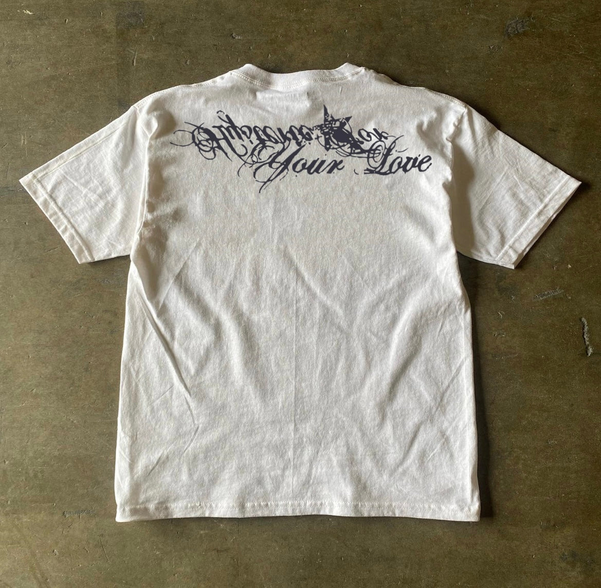 Grunge Lettering Graphic T-shirts
