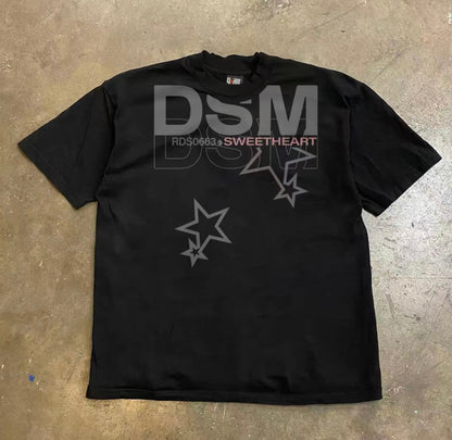 Star Emblem Graphic T-shirts