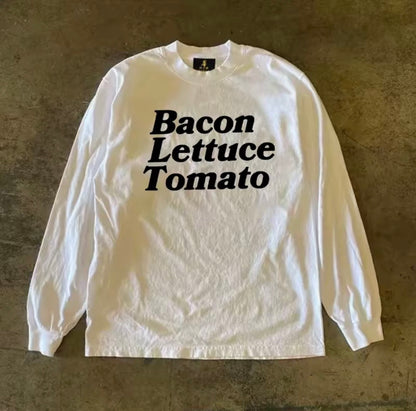 Typography Long Sleeve T-Shirt