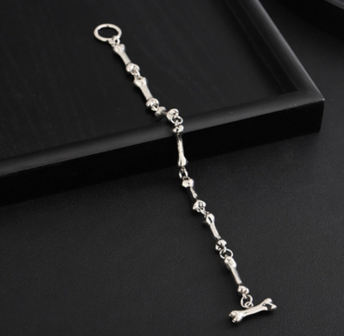 Bone Link Toggle Bracelet