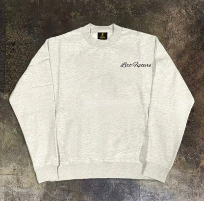 Front Back One Point Script Sweatshirt