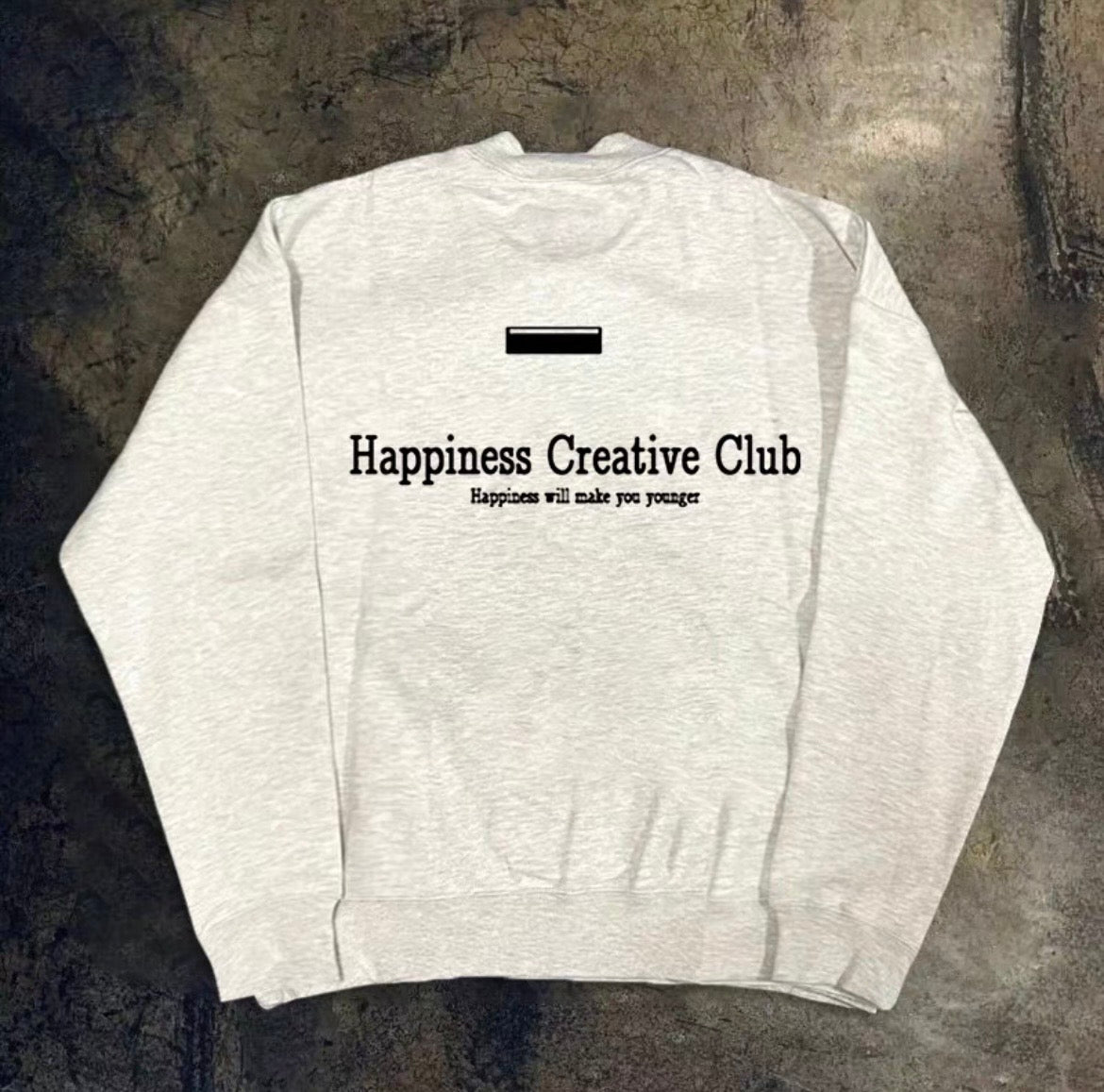 Back Classic Typography Sweatshirt