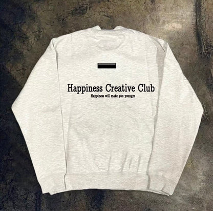 Back Classic Typography Sweatshirt