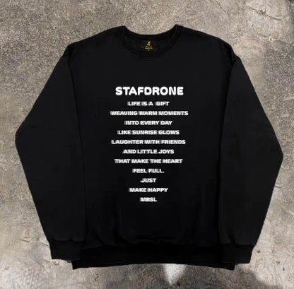 Motion Logo Back Graphic Streamline Sweatshirt