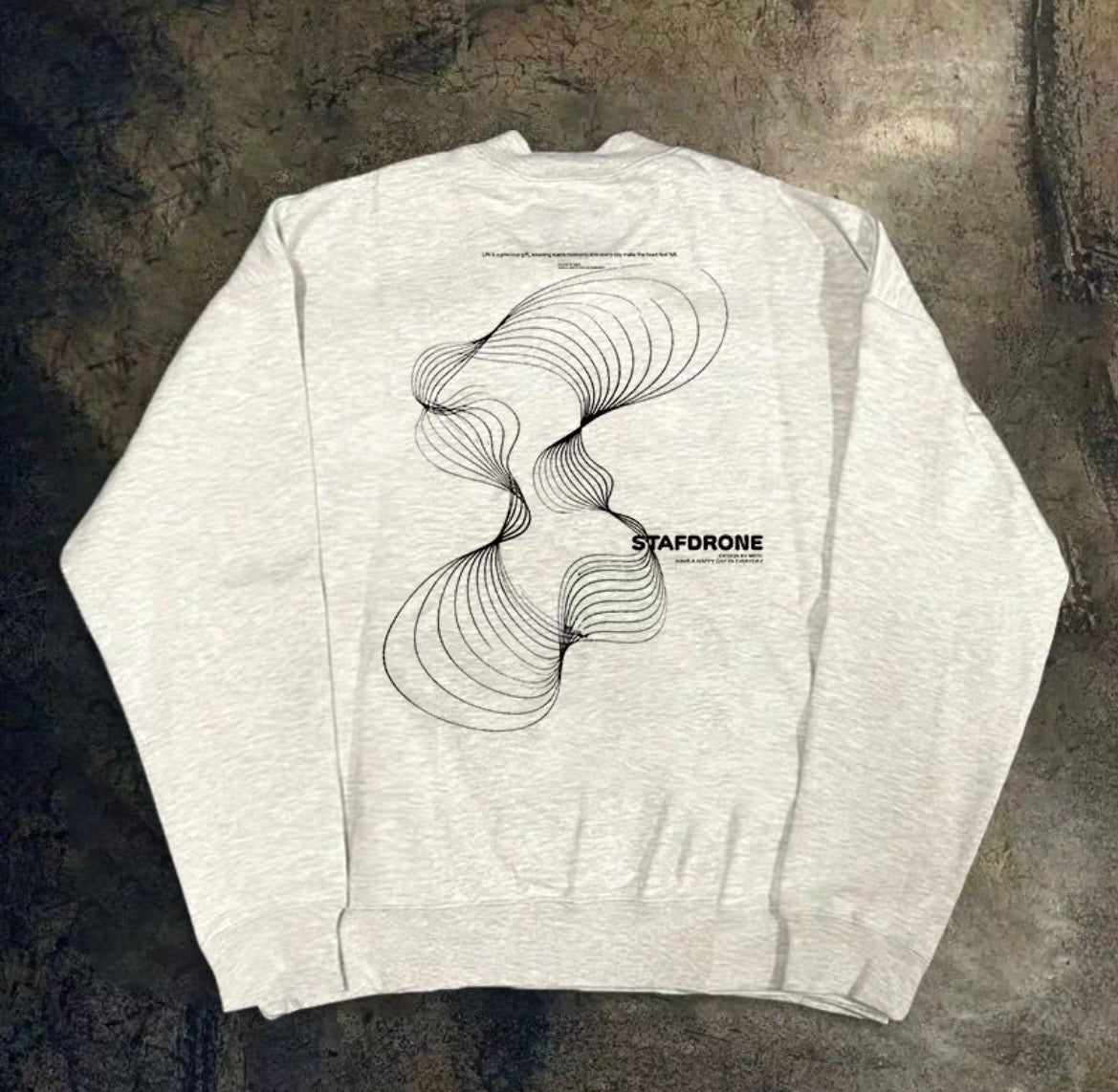 Motion Logo Back Graphic Streamline Sweatshirt