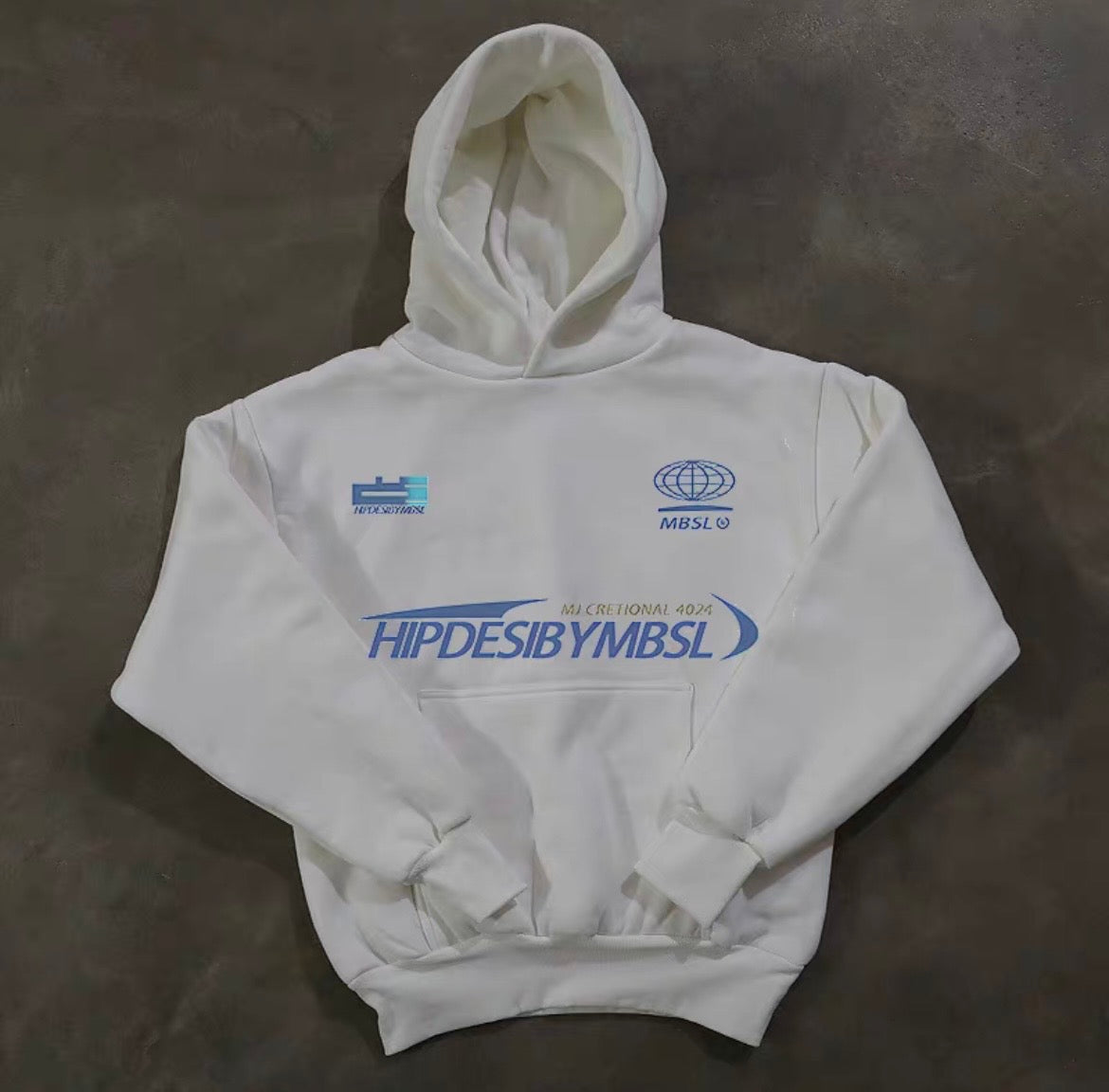 Tech Graphic Multi-Logo Pullover Hoodie
