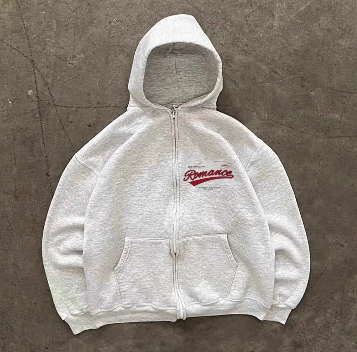 Classic One Point Logo Zip Hoodie
