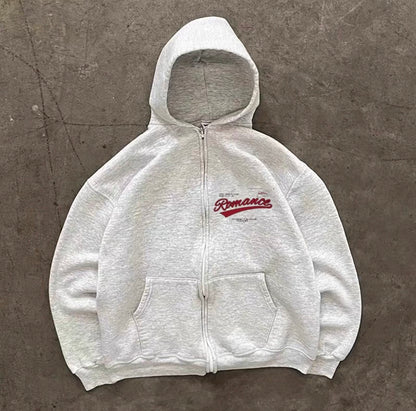 Classic One Point Logo Zip Hoodie
