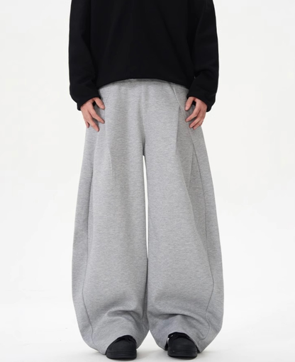 Seam Barrel Wide Sweat Pants
