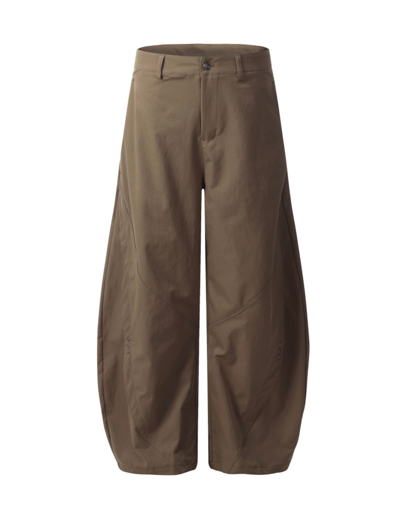 Curved Seam Barrel Wide Pants