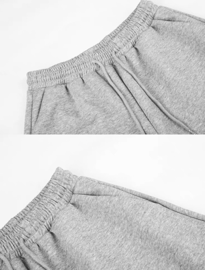 Side Script Rhinestone Sweatpants