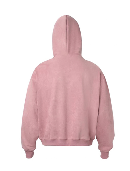 Piping Collegiate Logo Zip Hoodie