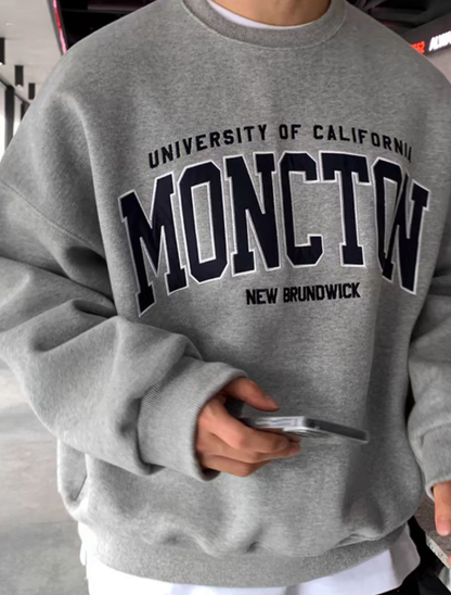 Vintage-Like College Logo Sweatshirt