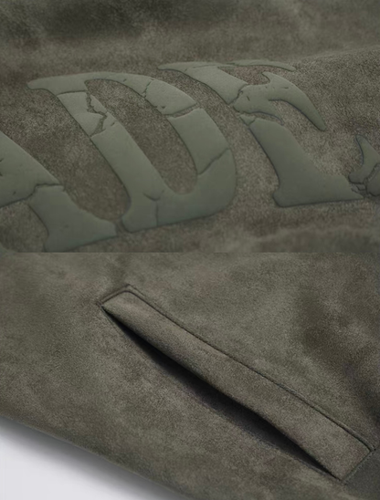 Piping Collegiate Logo Zip Hoodie