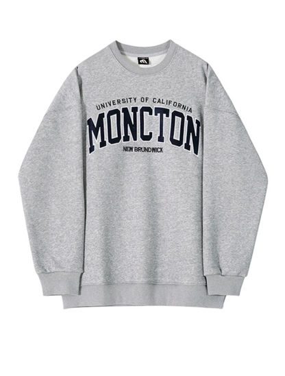 Vintage-Like College Logo Sweatshirt
