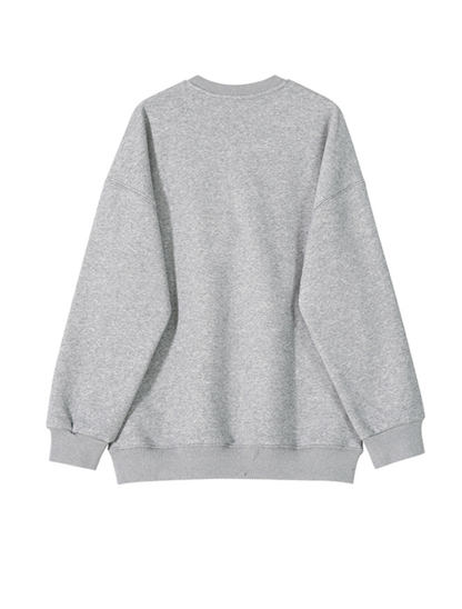 Vintage-Like College Logo Sweatshirt